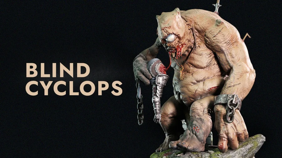 ls rewards – kugsog the blind cyclops – STL 3D Print Model | AssetsFree.com ls rewards – kugsog the blind cyclops - 3D model for printing | AssetsFree.com
