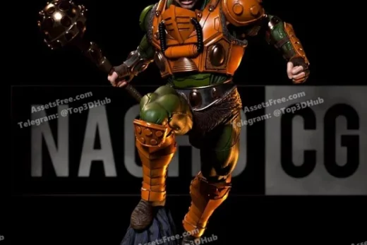 man at arms – he-man - 3D model for printing | AssetsFree.com