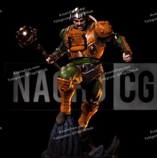 man at arms – he-man - 3D model for printing | AssetsFree.com