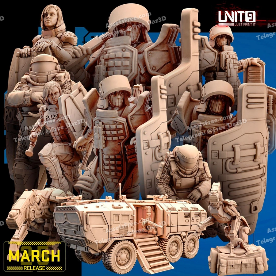 march25 release by unit9 - 3D model for printing | AssetsFree.com