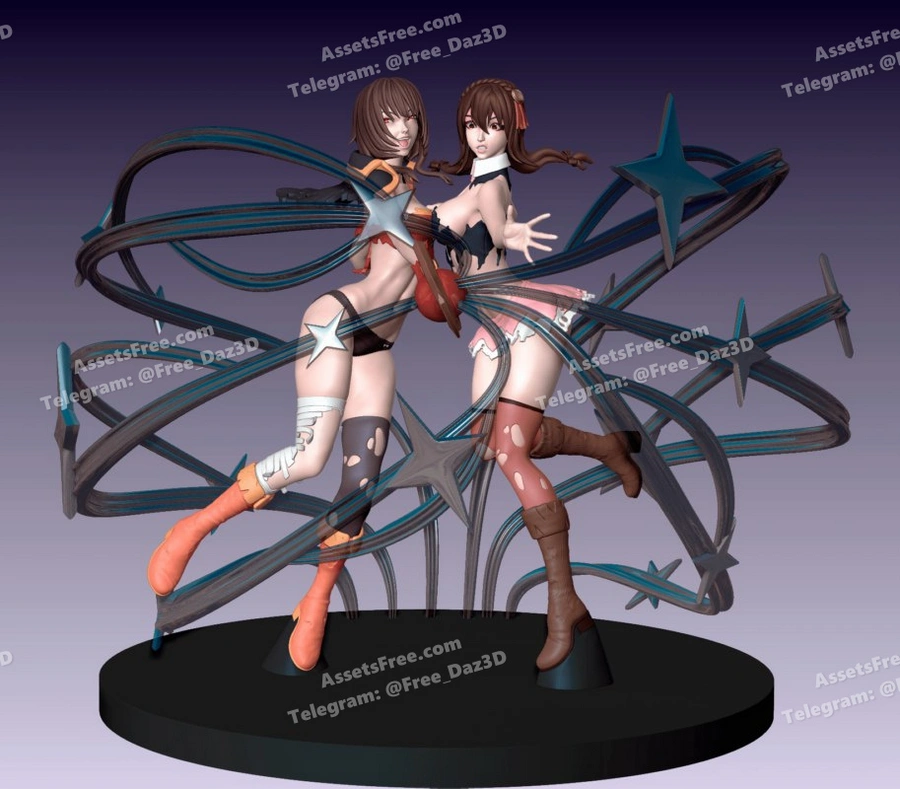 meguminyunyun – STL 3D Print Model | AssetsFree.com meguminyunyun - 3D model for printing | AssetsFree.com