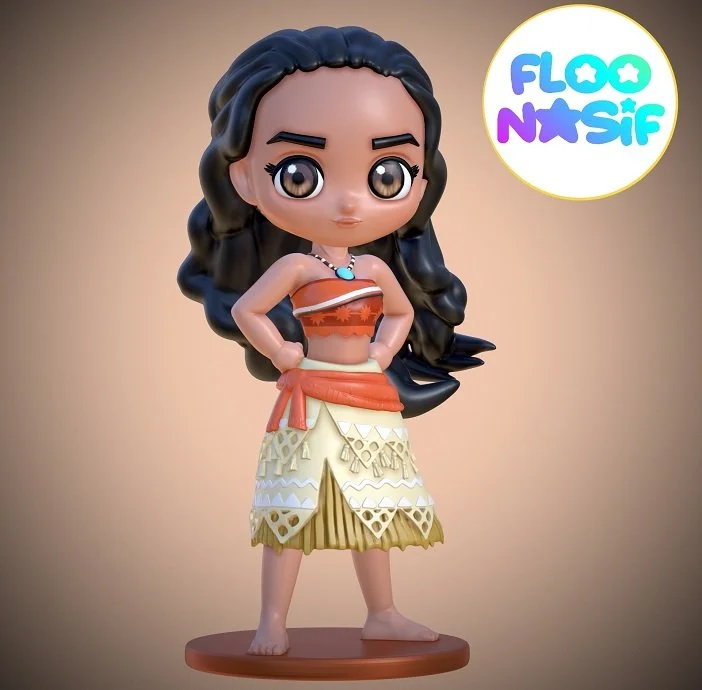 moana by floonasif – STL 3D Print Model | AssetsFree.com moana by floonasif - 3D model for printing | AssetsFree.com