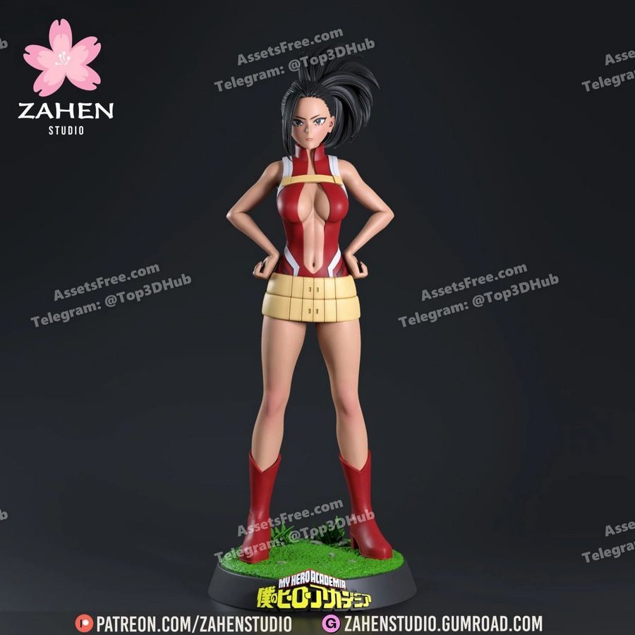 momo yaoyorozu – zahen studio - 3D model for printing | AssetsFree.com