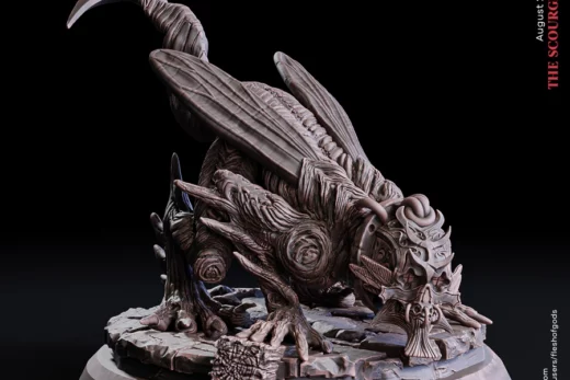 monster – the masked plague 75mm - 3D model for printing | AssetsFree.com