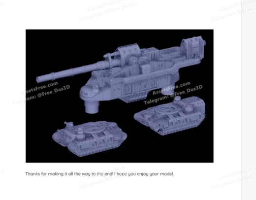 nfeyma-gnom-medium-artillery-carriage - 3D model for printing | AssetsFree.com