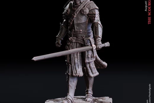 npc – krahegers soldier 01 25 mm - 3D model for printing | AssetsFree.com