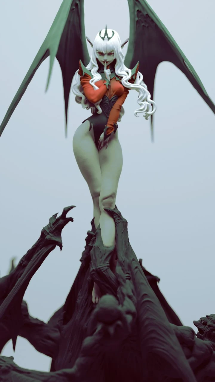 nyx princess of eternal night - 3D model for printing | AssetsFree.com