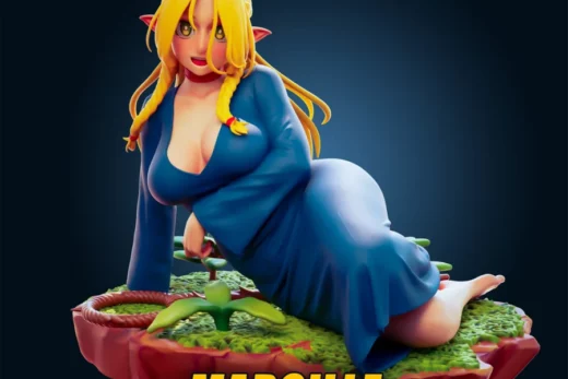 officer-rhu – dungeon meshi – marcille donato - 3D model for printing | AssetsFree.com