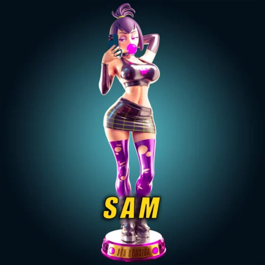 officer rhu sam - 3D model for printing | AssetsFree.com