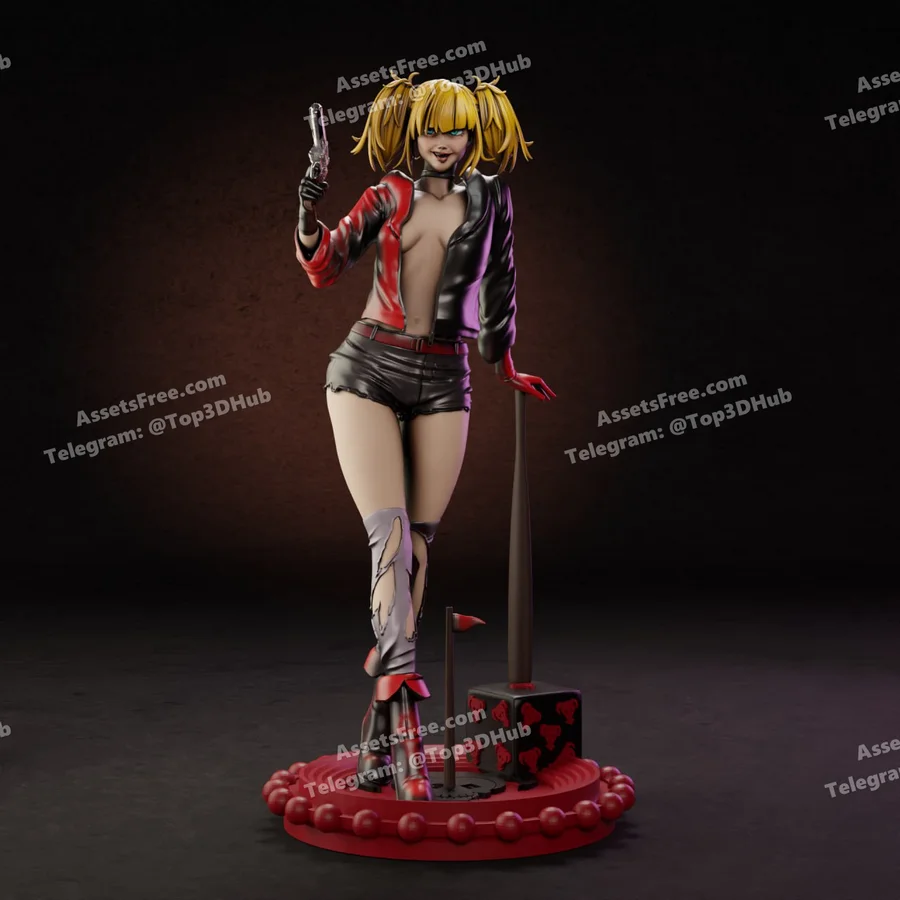 pggasta-Harley Quinn Isekai – STL 3D Print Model | AssetsFree.com Pggasta harley quinn isekai