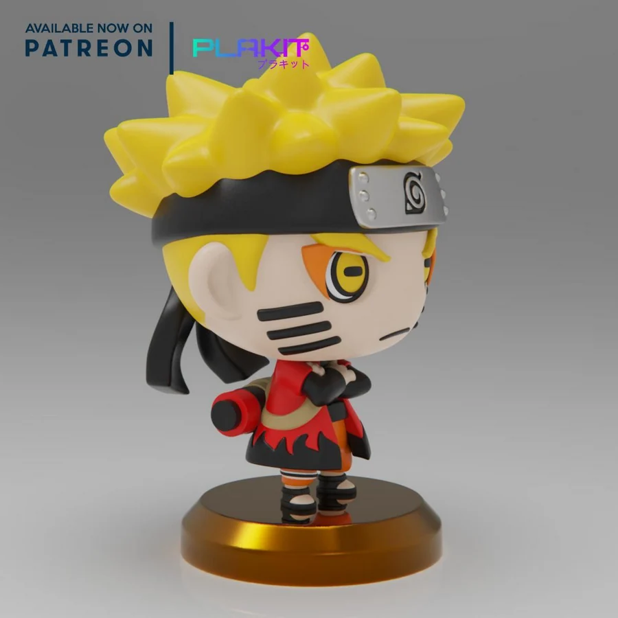 plakit_naruto_sagemode - 3D model for printing | AssetsFree.com