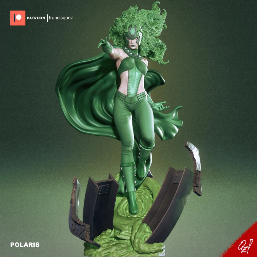 polaris_regular_and_extra_pieces_francis_quez_washed_ - 3D model for printing | AssetsFree.com