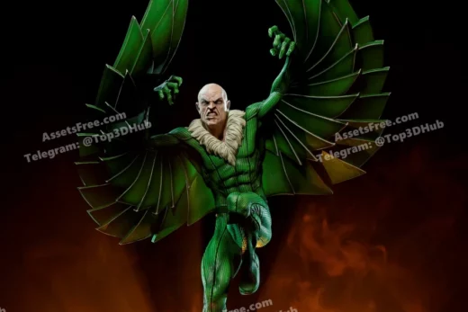 polymind studio – vulture - 3D model for printing | AssetsFree.com