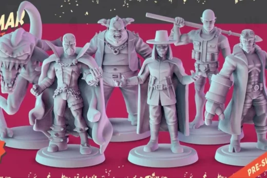 pop minis set march 2025 - 3D model for printing | AssetsFree.com