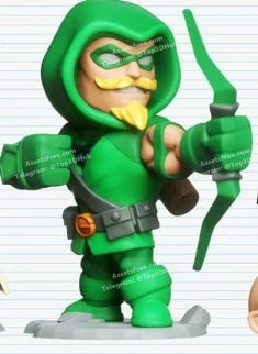 robinhood - 3D model for printing | AssetsFree.com