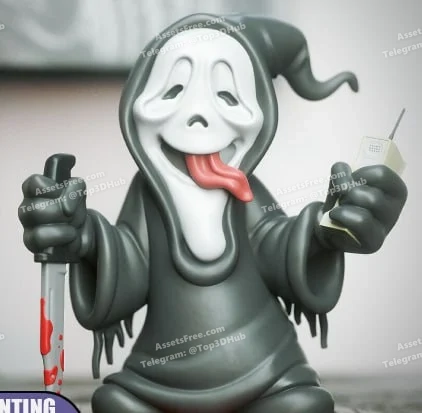 scream - 3D model for printing | AssetsFree.com