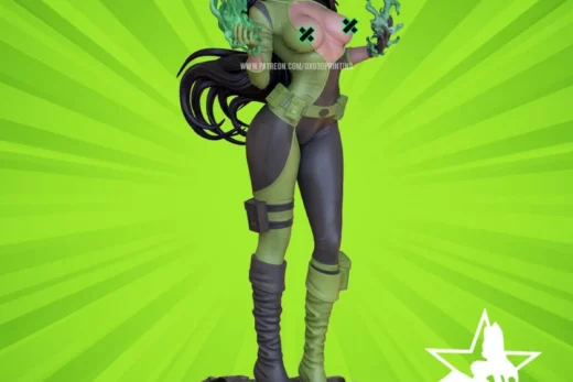 shego_nsfw_nonsplit - 3D model for printing | AssetsFree.com