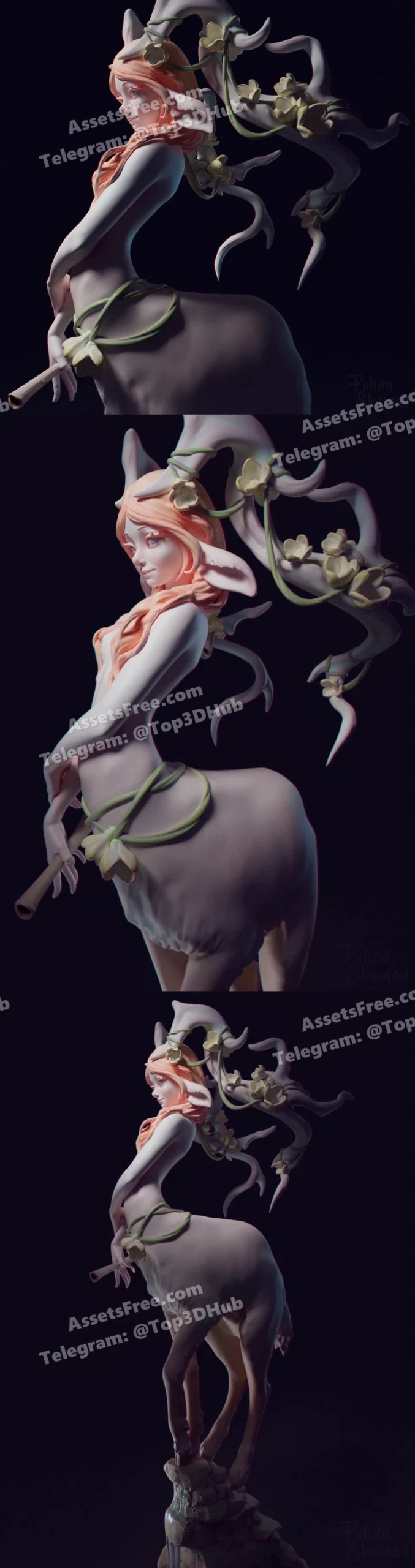 shy_by polina shaman – STL 3D Print Model | AssetsFree.com shy_by polina shaman - 3D model for printing | AssetsFree.com