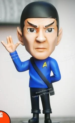 spock - 3D model for printing | AssetsFree.com