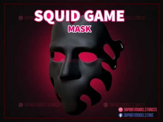 squid_game_mask - 3D model for printing | AssetsFree.com