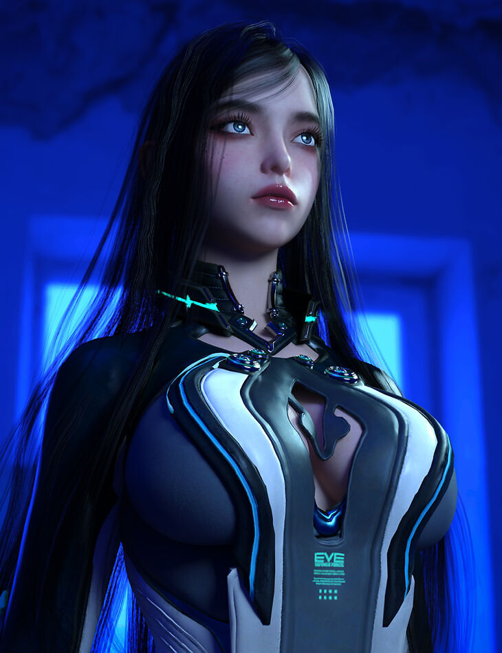 stellar blade raven for genesis 8 and 81 female - 3D model for printing | AssetsFree.com