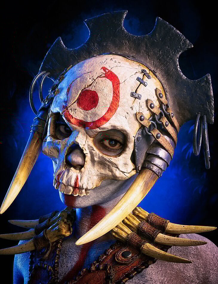 stf brutal gear serpentbane deathmask texture pack - 3D model for printing | AssetsFree.com