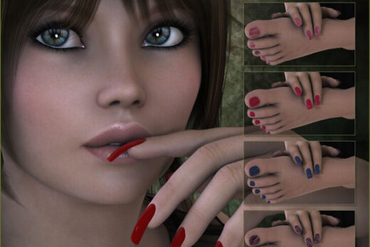 sv7 fantasy bazaar salon nails - 3D model for printing | AssetsFree.com