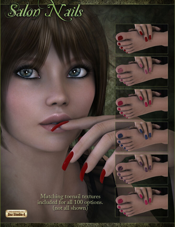 sv7 fantasy bazaar salon nails – STL 3D Print Model | AssetsFree.com sv7 fantasy bazaar salon nails - 3D model for printing | AssetsFree.com