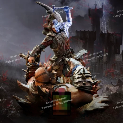 talion middle-earth shadow of war - 3D model for printing | AssetsFree.com