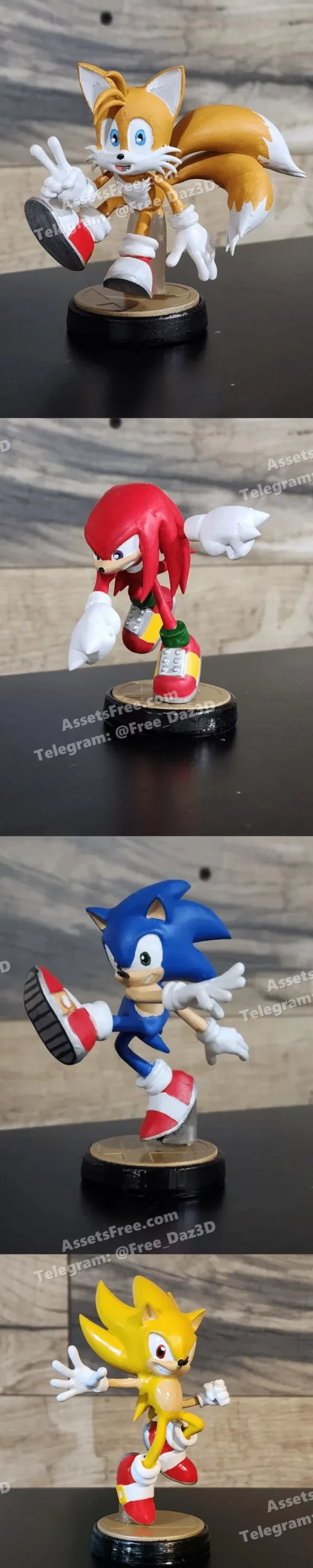 team_sonic_figurine_set_ssbu_sonic_tails_knuckles_s20230124_70817 - 3D model for printing | AssetsFree.com