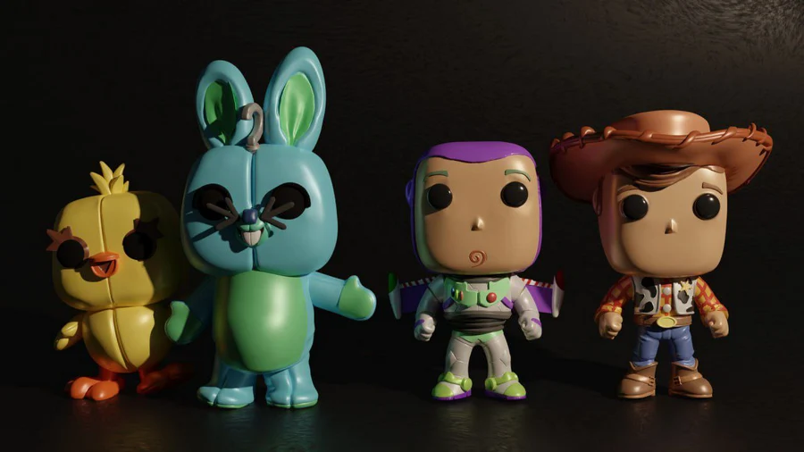 toy story friends chibi - 3D model for printing | AssetsFree.com