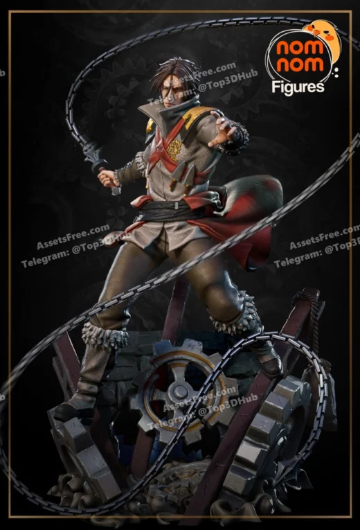 trevor belmont – castlevania - 3D model for printing | AssetsFree.com
