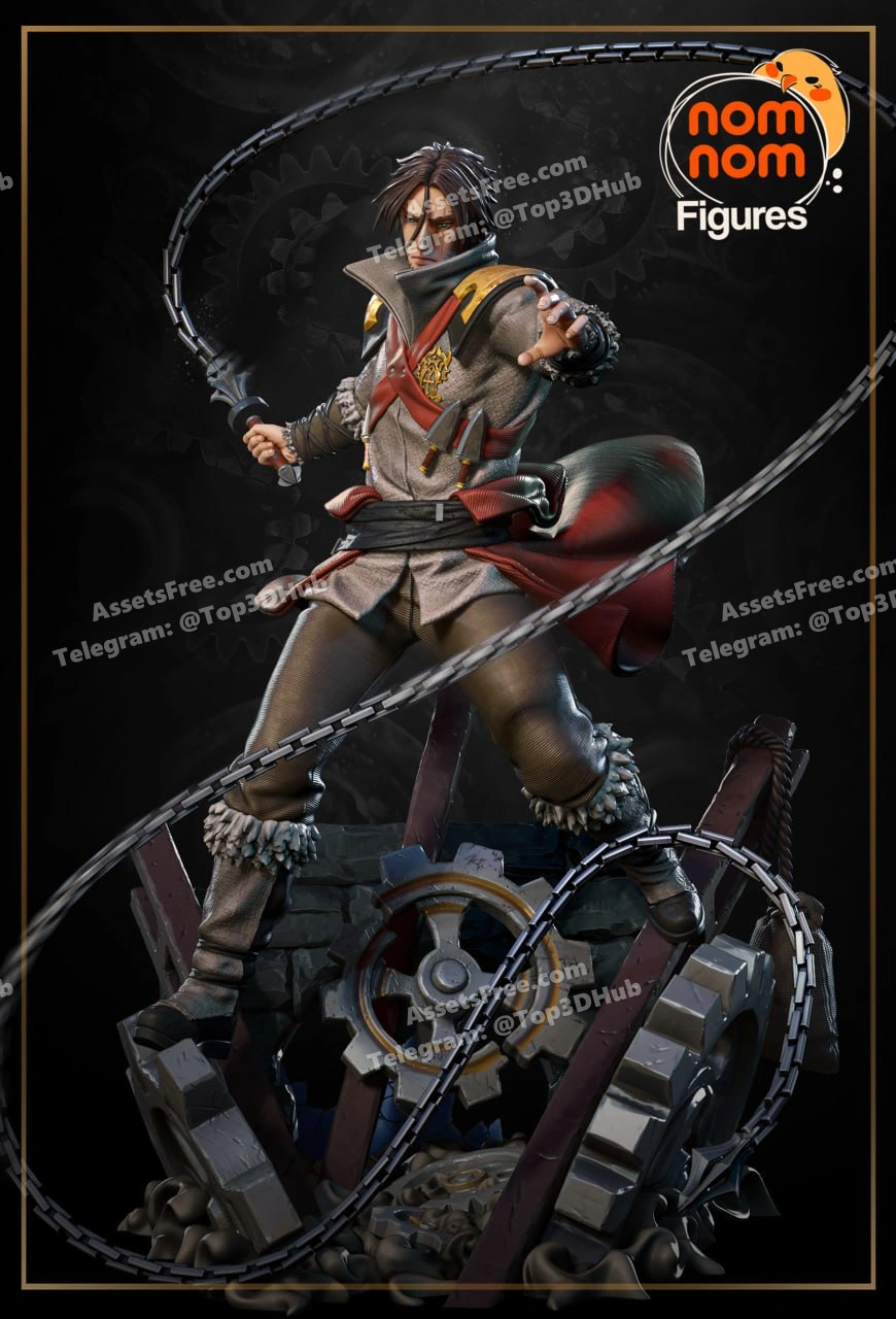 trevor belmont – castlevania - 3D model for printing | AssetsFree.com