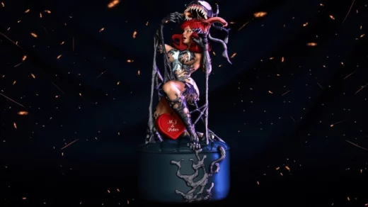 venomized mary jane - 3D model for printing | AssetsFree.com