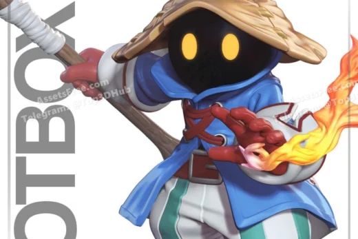 vivi ornitier – final fantasy ix - 3D model for printing | AssetsFree.com
