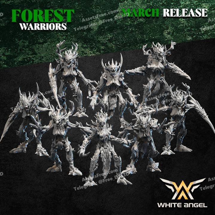 white angel miniatures 2025 03 – STL 3D Print Model | AssetsFree.com white angel miniatures 2025 03 - 3D model for printing | AssetsFree.com