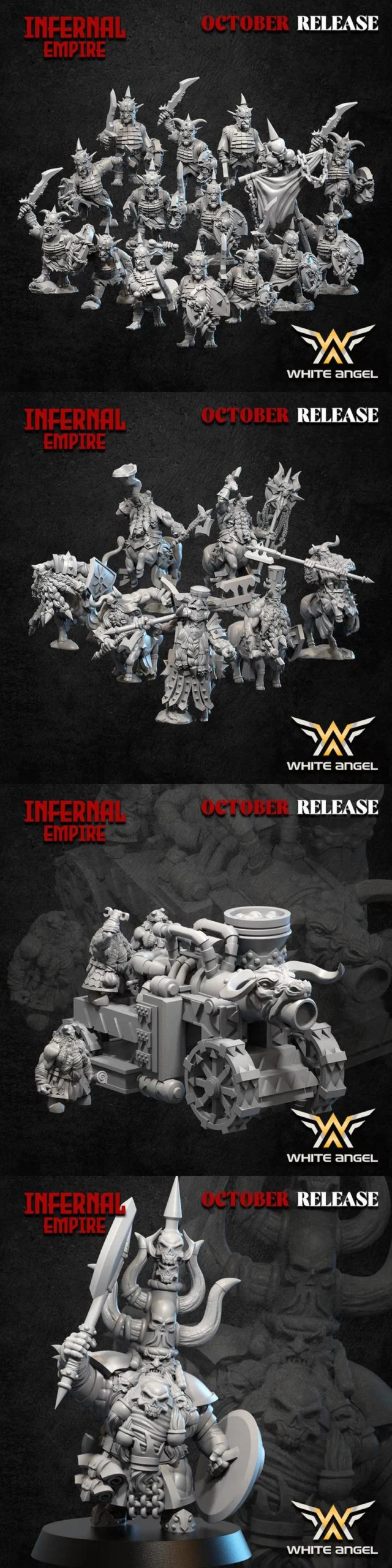 white angel miniatures infernal empire - 3D model for printing | AssetsFree.com