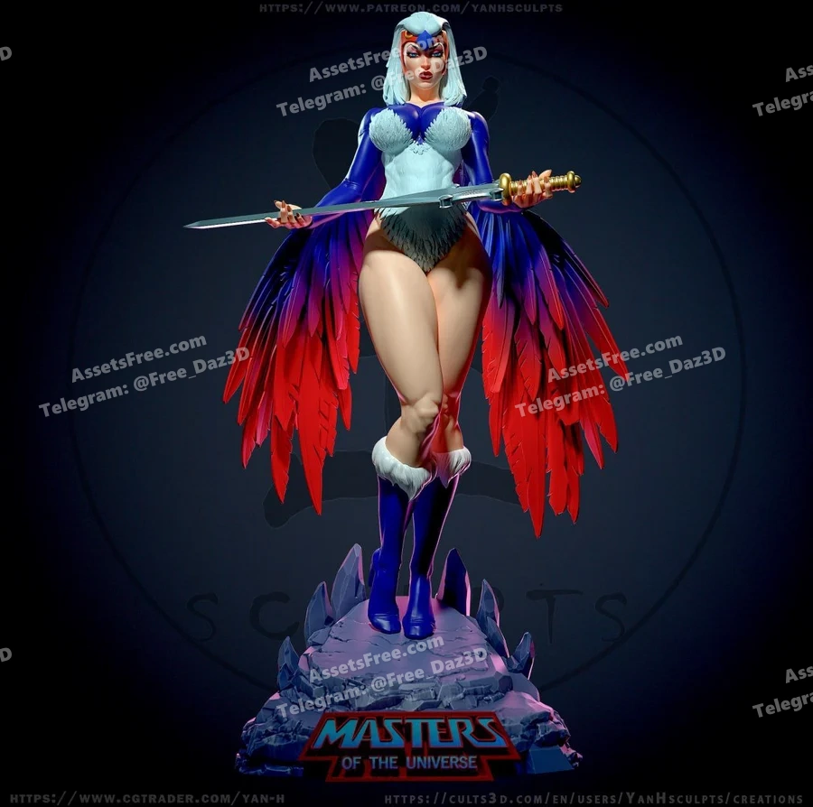 yanh sorceress +nsfw - 3D model for printing | AssetsFree.com