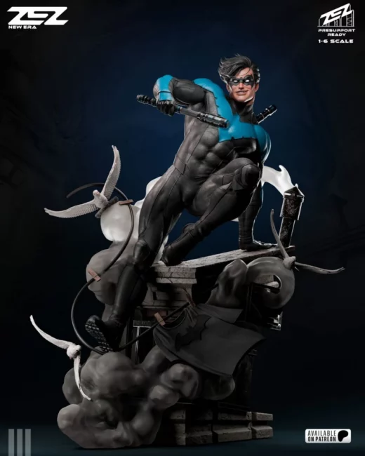 zez studios nightwing - 3D model for printing | AssetsFree.com