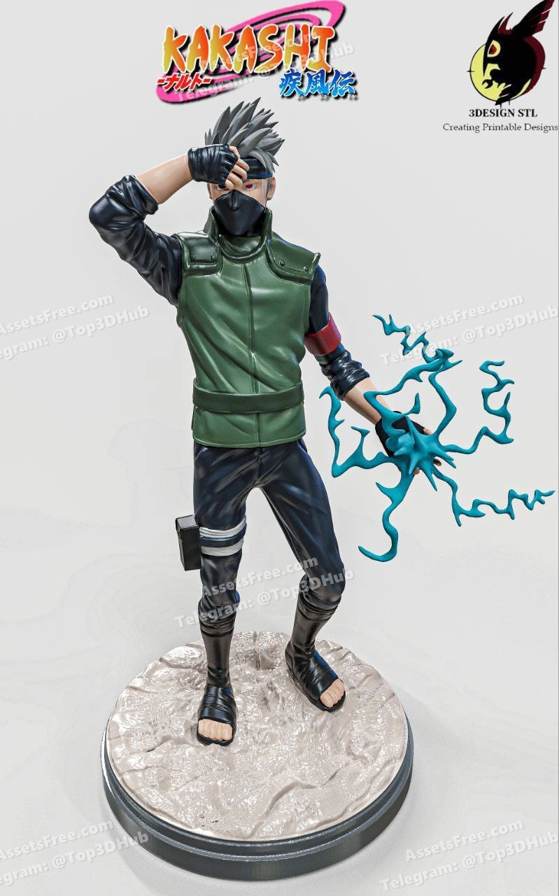 3design stl kakashi