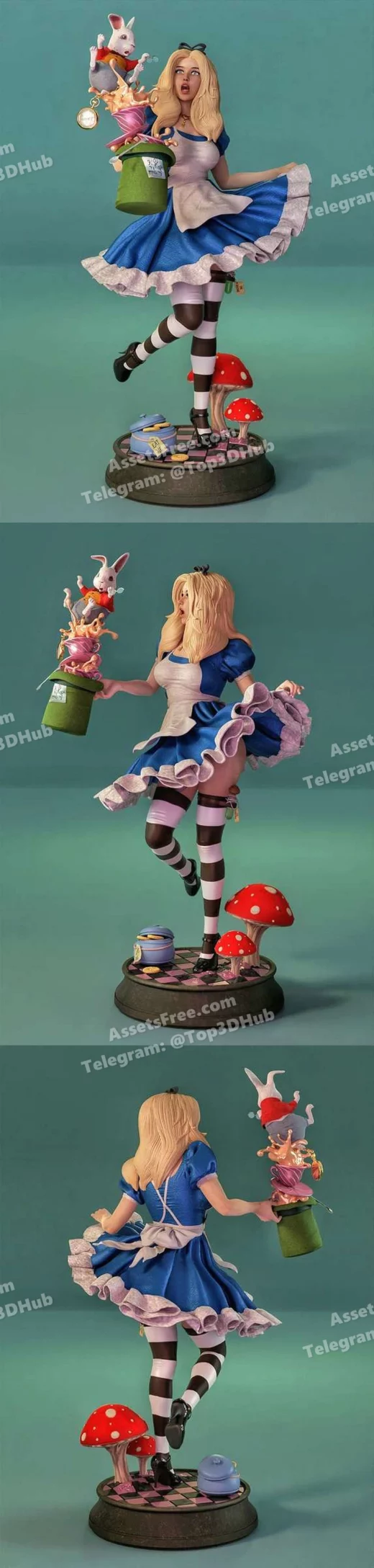 Alison in a wonderful land mcm3d