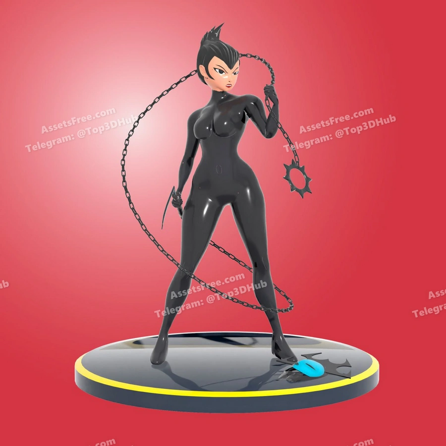 Ashi (samurai jack) rigged