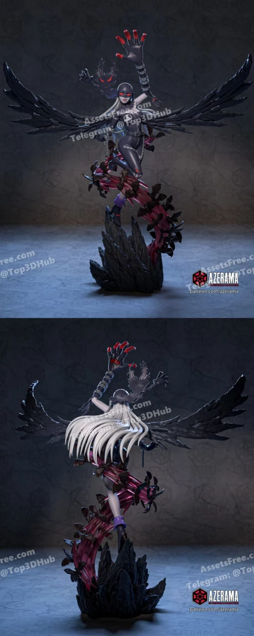 Azerama digimon lady devimon