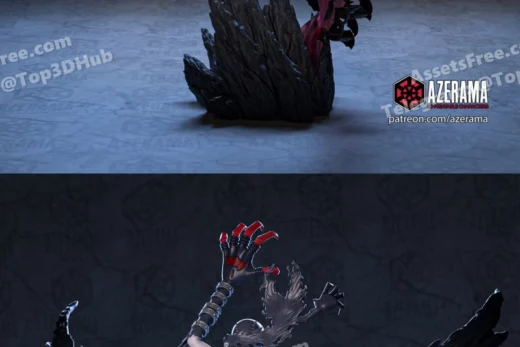 Azerama digimon lady devimon