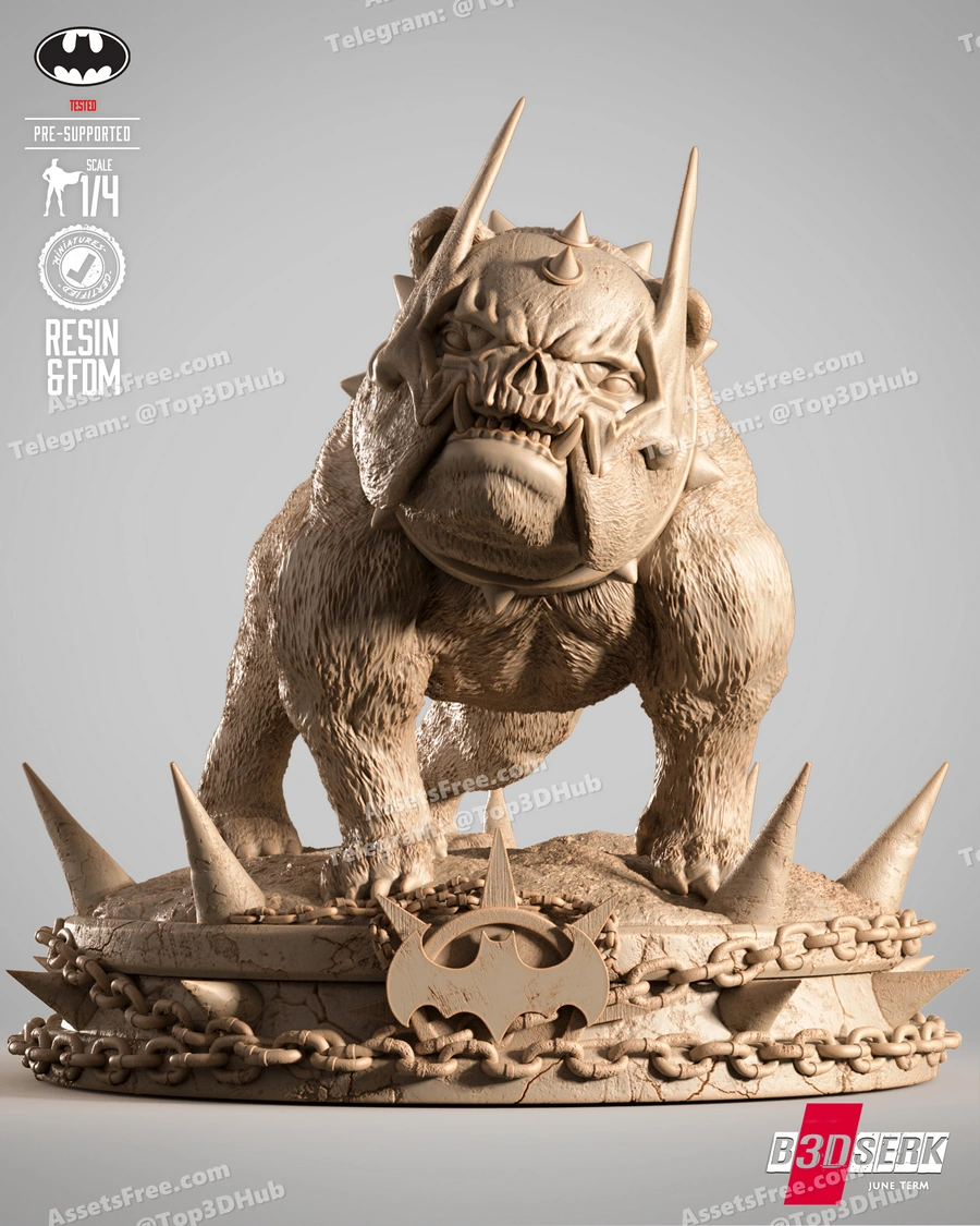 B3dserk batman who frags dog bust