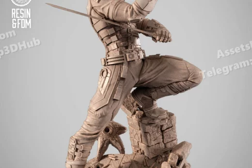 B3dserk bloodsport sculpture