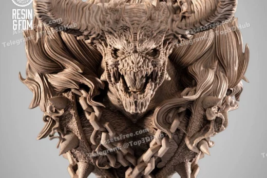 B3dserk omega spawn portrait bust