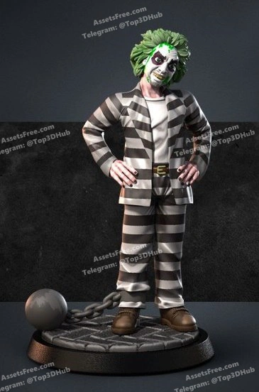 BEETLE JUICE – STL 3D Print Model | AssetsFree.com Beetle juice