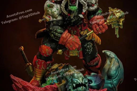 Battlebeast fullsize tanukifigures