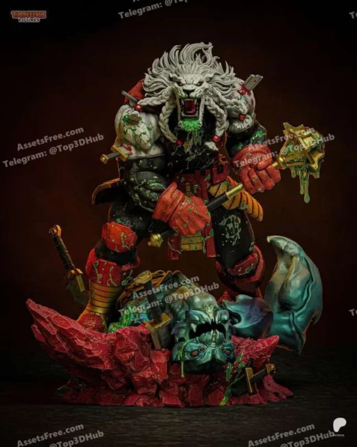 Battlebeast fullsize tanukifigures